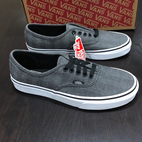 vans oversized herringbone slip on